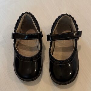 Classic Black Kids Mary Jane Shoes Size 10